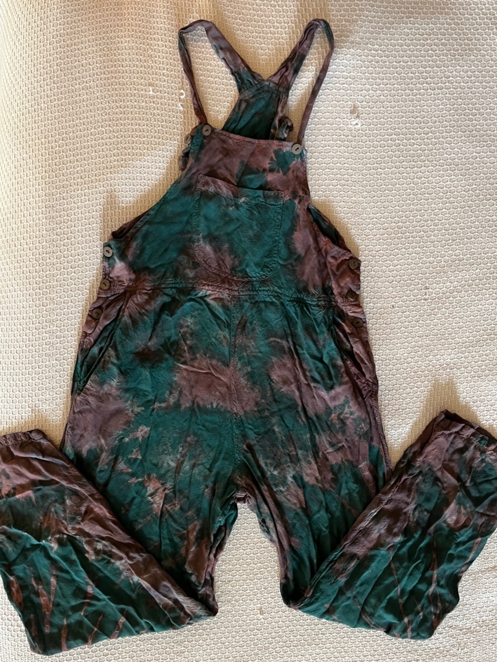 Mexicali Blues Tie-Dye Overalls